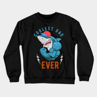 Coolest Dad Ever Crewneck Sweatshirt